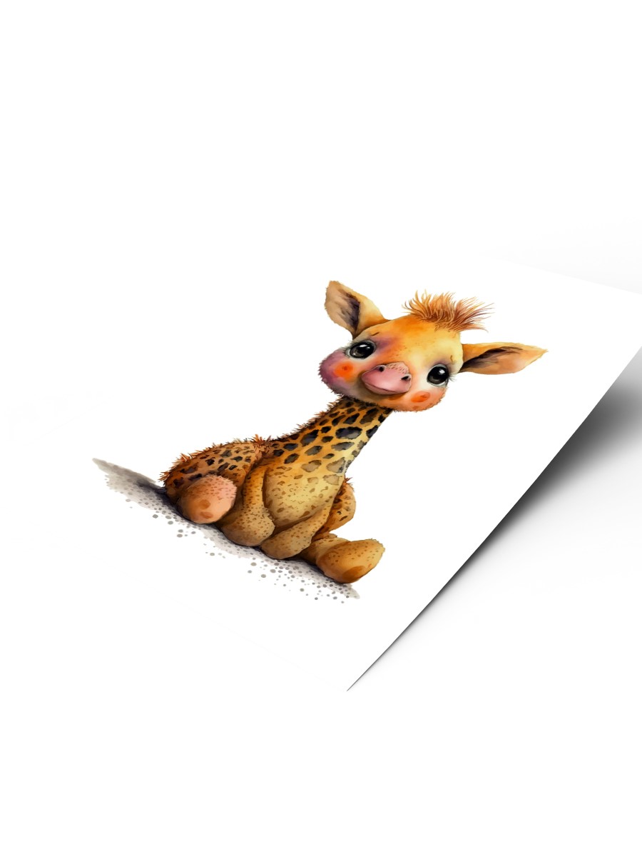 Bebek Züfara Çocuk Odası Duvar Poster, Bebek Odası, Dekoratif Poster Çerçevesiz