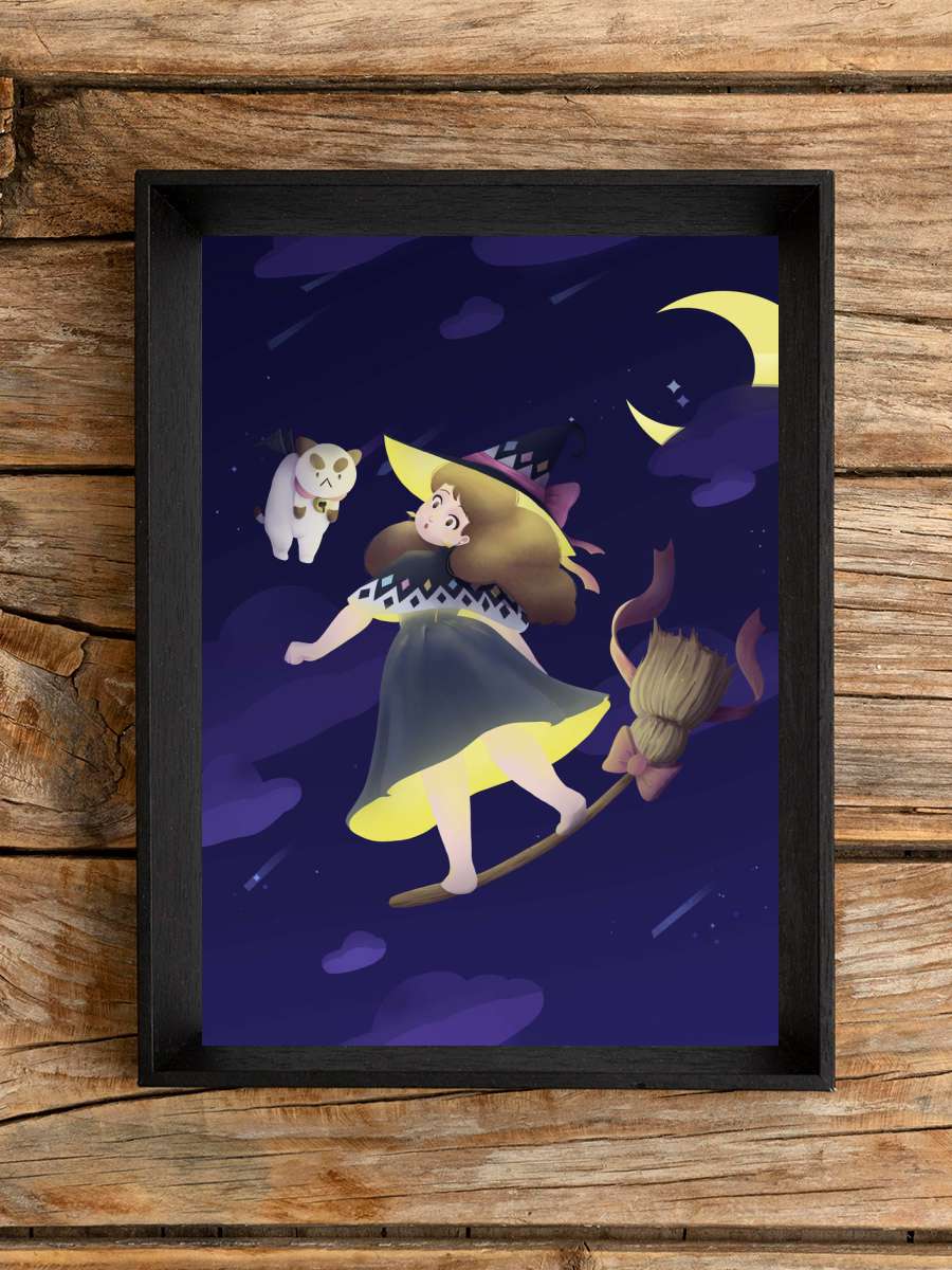 Bee and the Puppy witch Anime Poster Çerçevesiz Yüksek Kalite Anime Duvar Poster