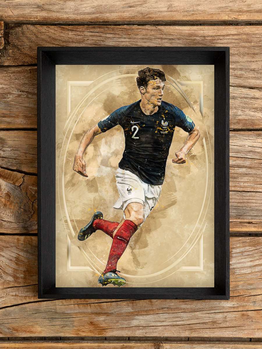 Benjamin Pavard Futbol Poster Çerçevesiz Yüksek Kalite Futbolcu Duvar Poster