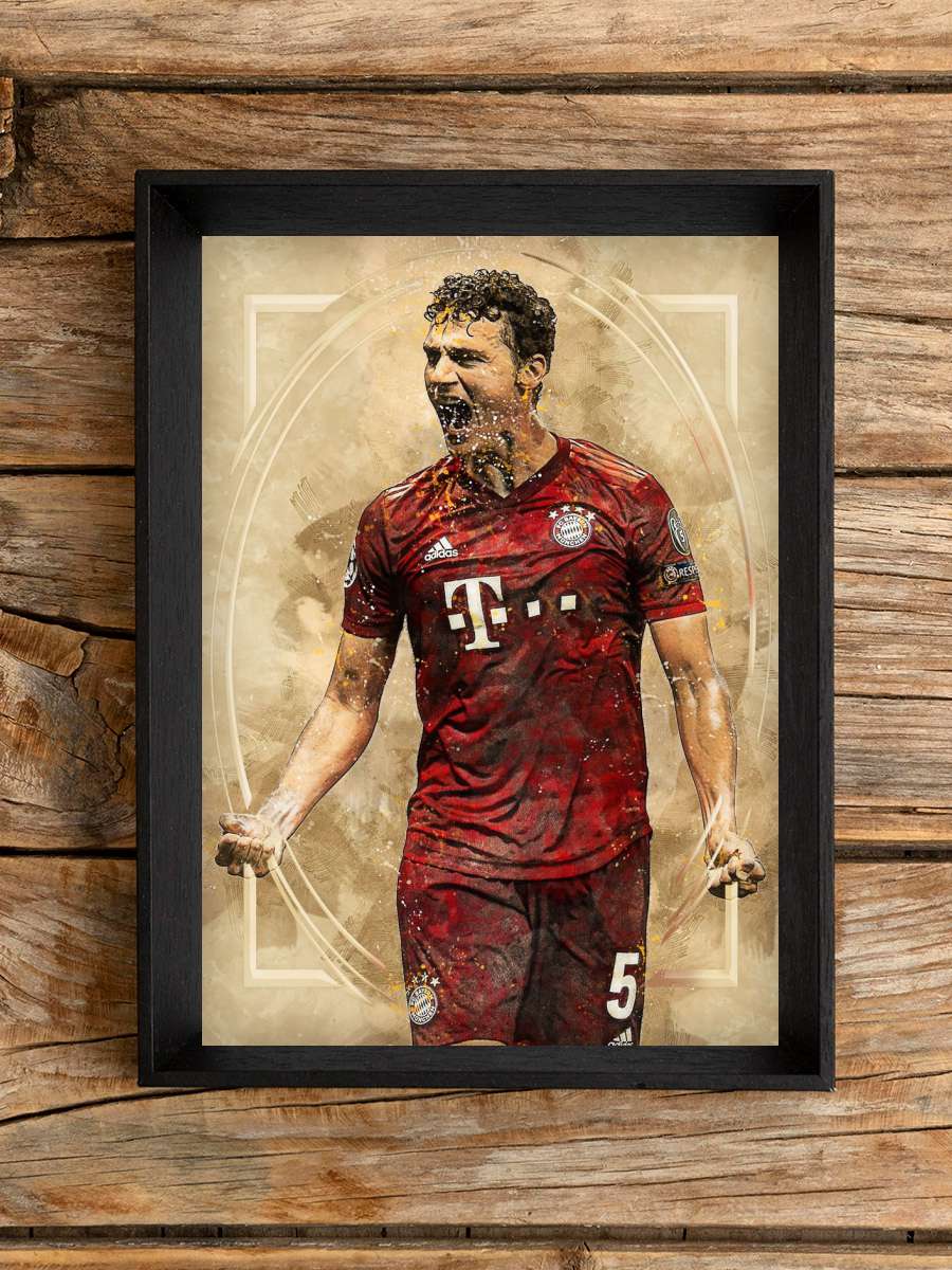 Benjamin Pavard Futbol Poster Çerçevesiz Yüksek Kalite Futbolcu Duvar Poster