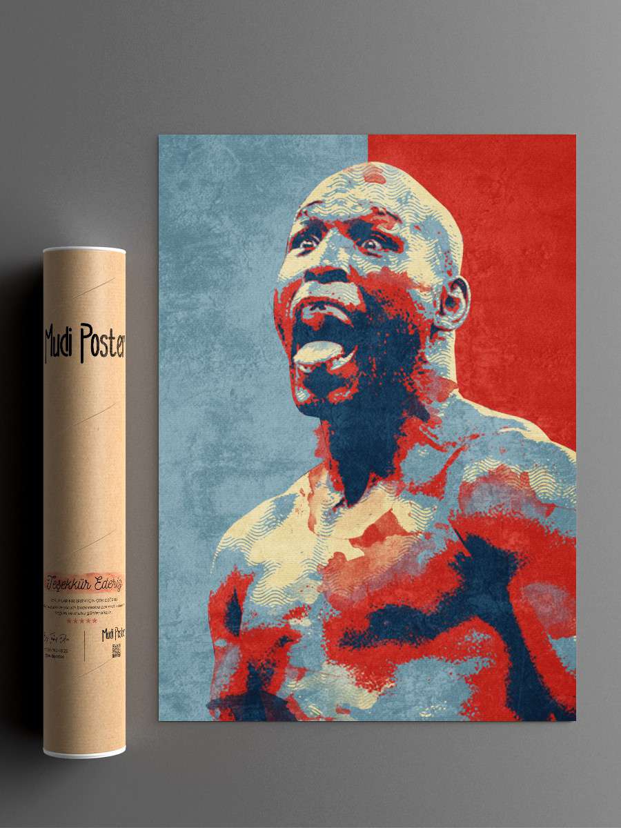 Bernard Hopkins Futbol Poster Çerçevesiz Yüksek Kalite Futbolcu Duvar Poster