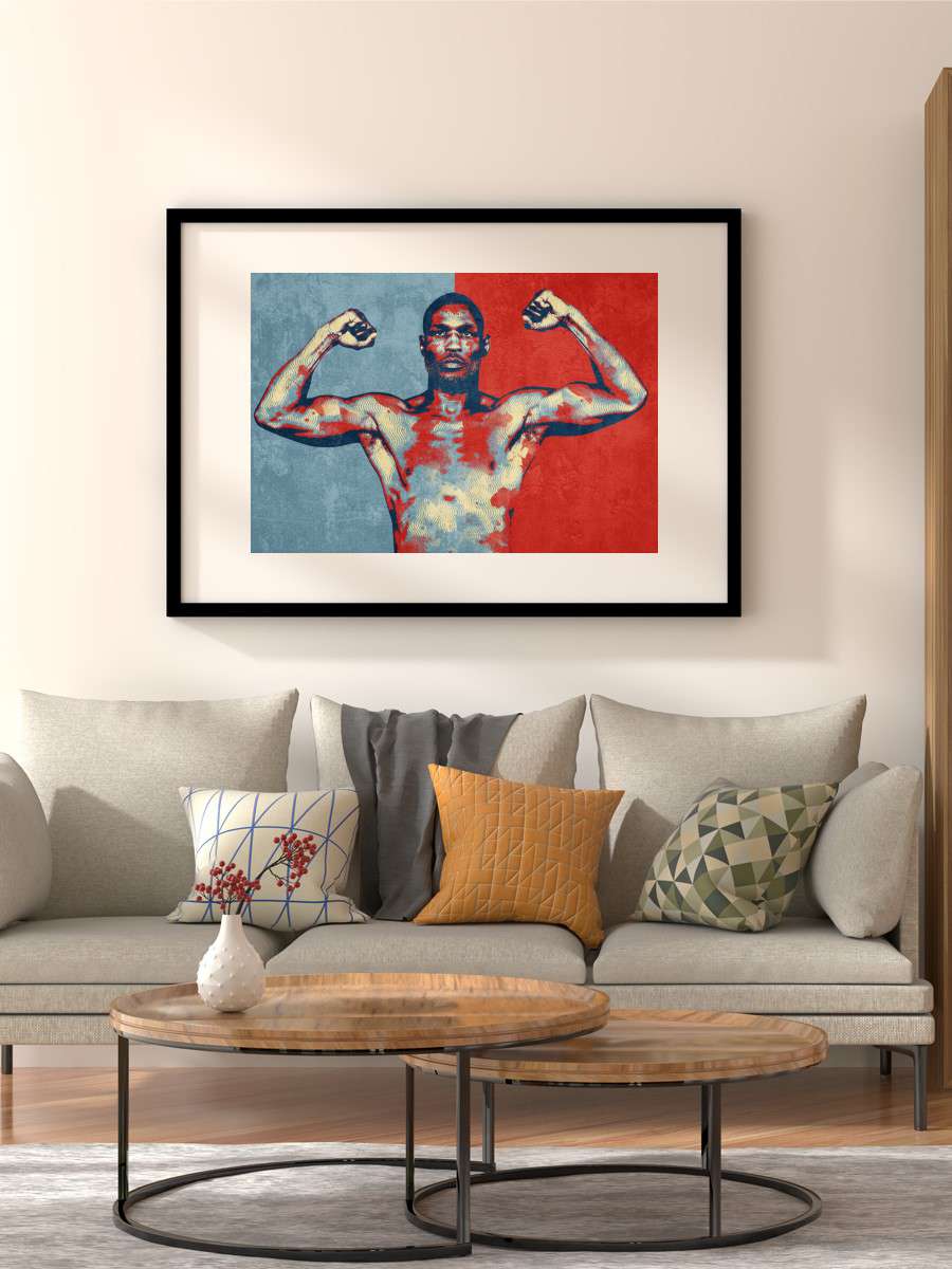 Bernard Hopkins Futbol Poster Çerçevesiz Yüksek Kalite Futbolcu Duvar Poster