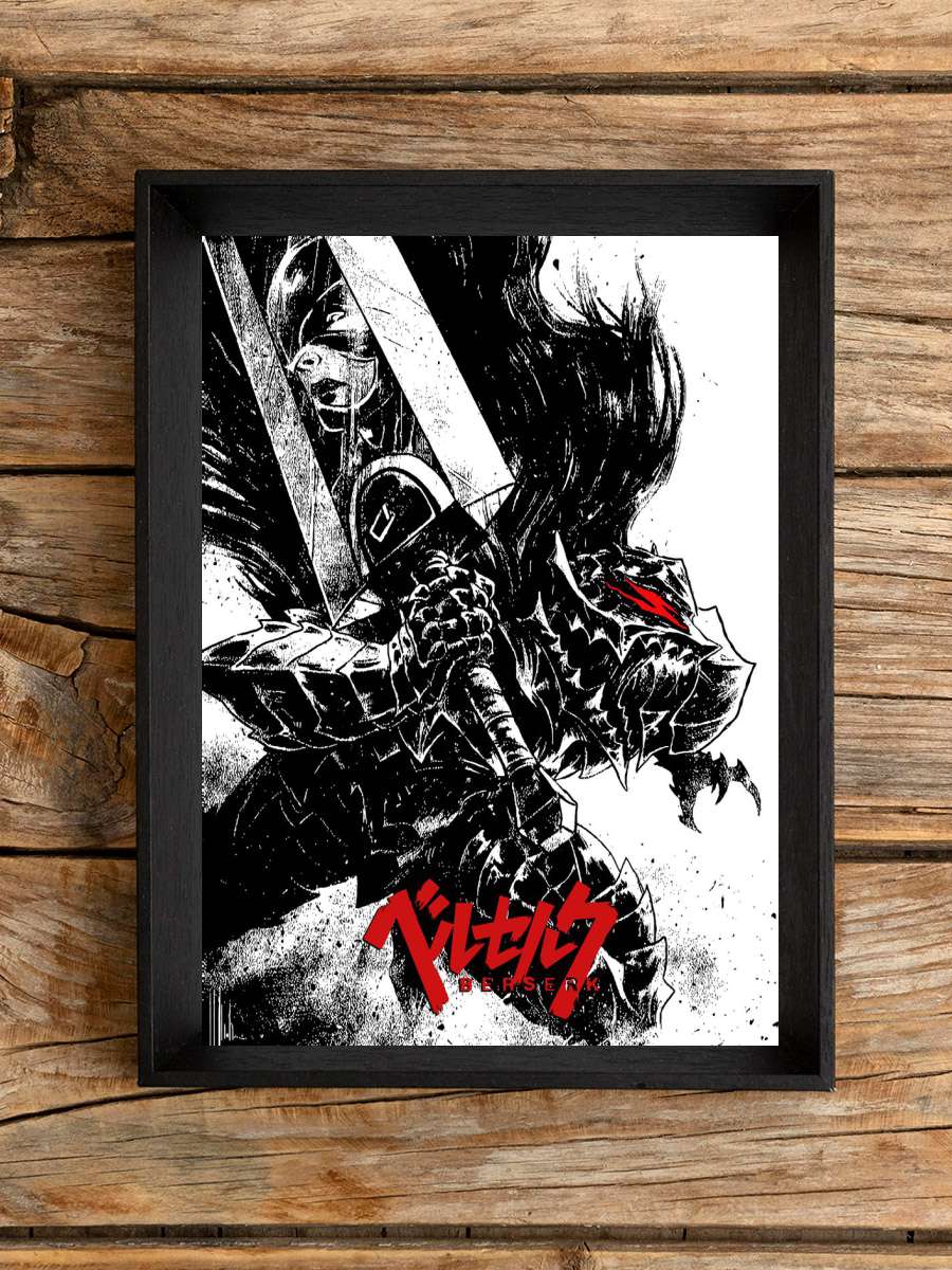 Berserk guts Anime Poster Çerçevesiz Yüksek Kalite Anime Duvar Poster