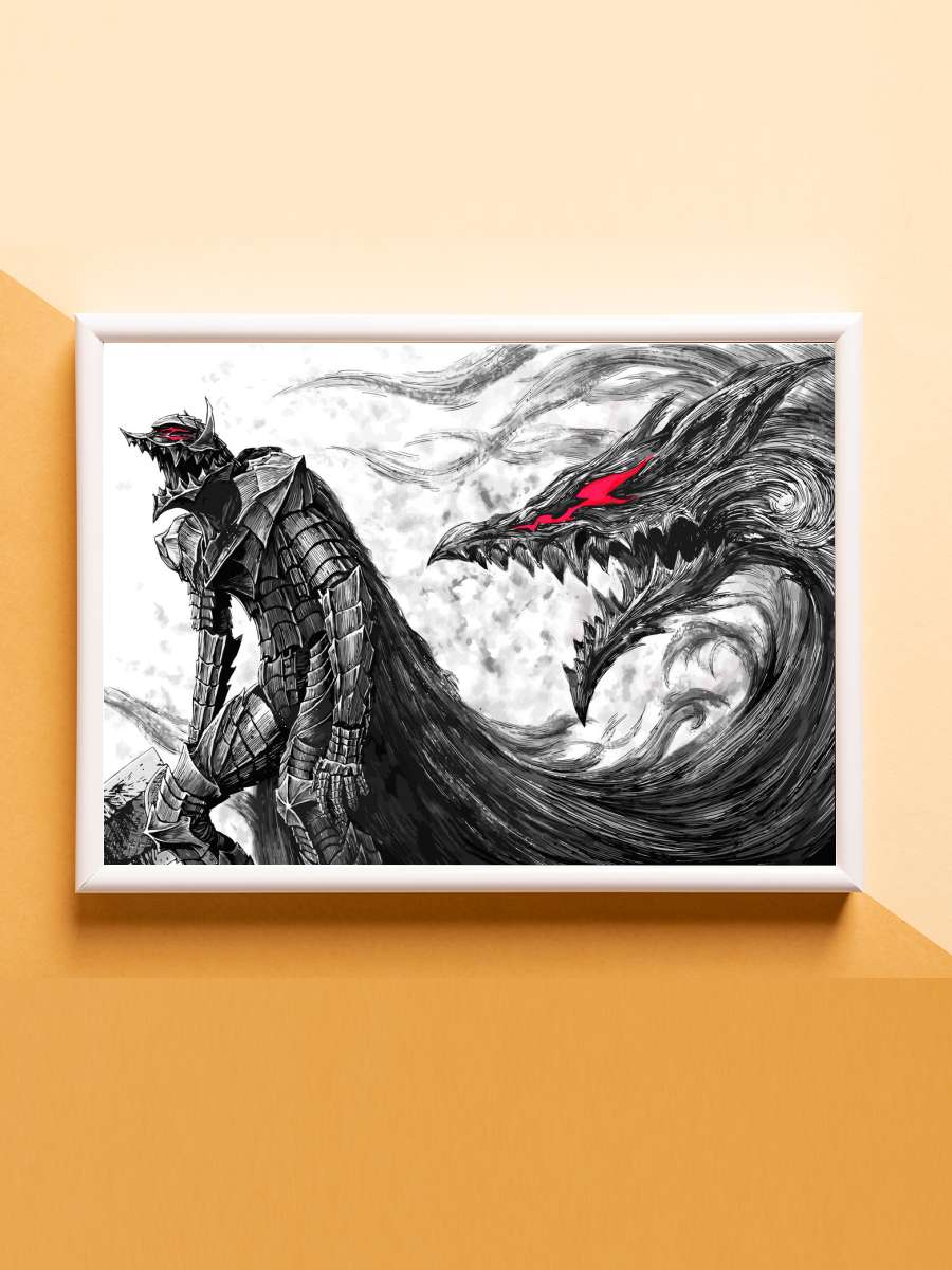 Berserk Anime Poster Çerçevesiz Yüksek Kalite Anime Duvar Poster
