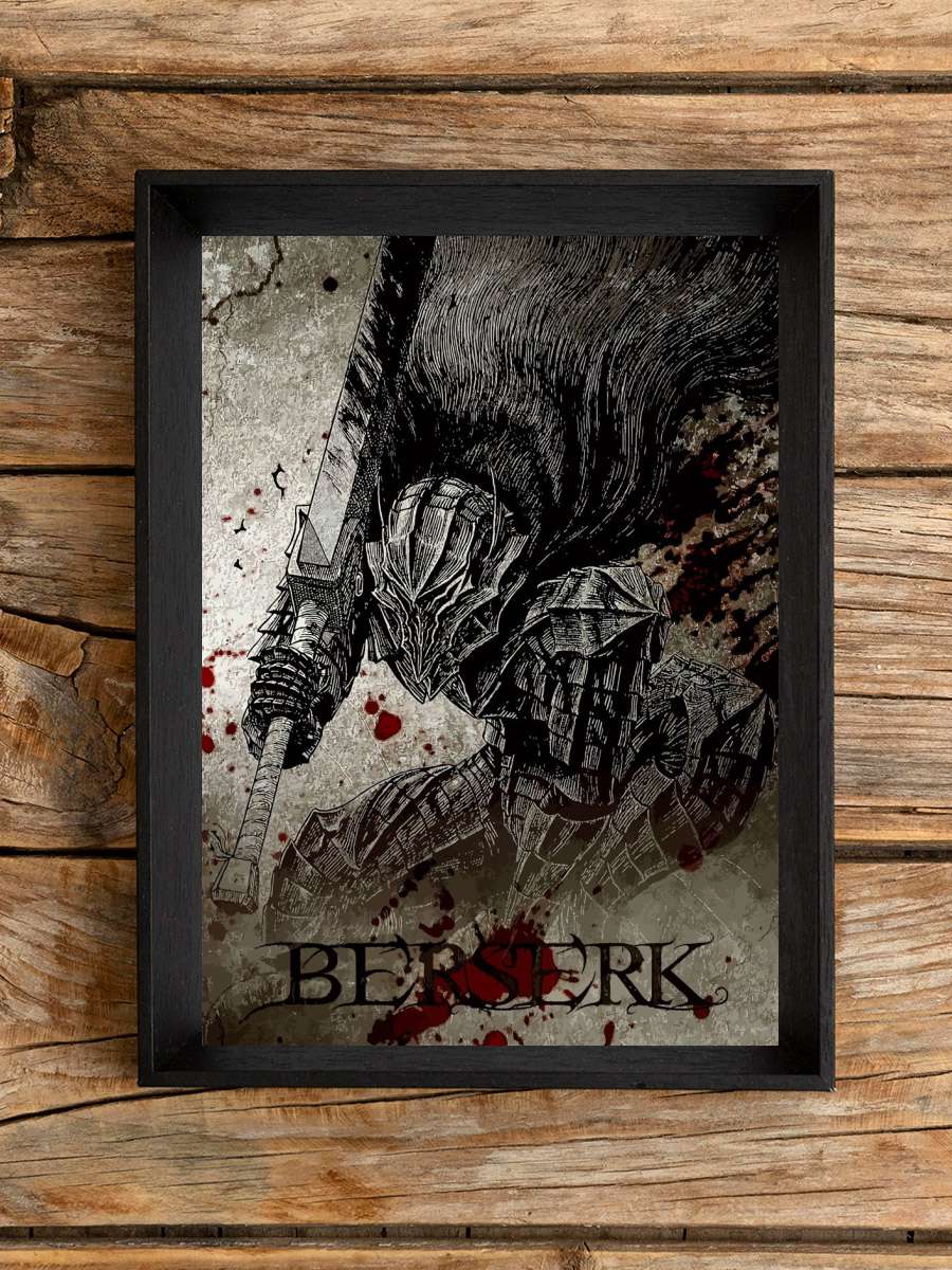 Berserk Anime Poster Çerçevesiz Yüksek Kalite Anime Duvar Poster