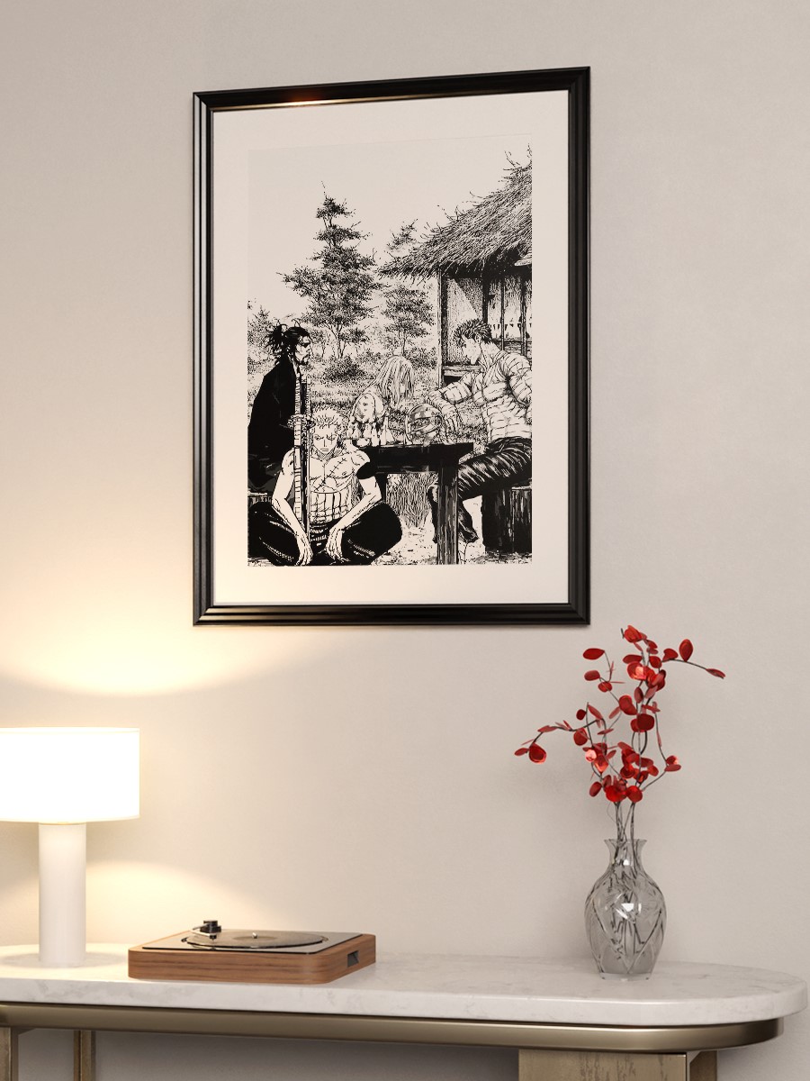 Berserk Vagabond Vinland Anime Poster Çerçevesiz Yüksek Kalite Anime Duvar Poster