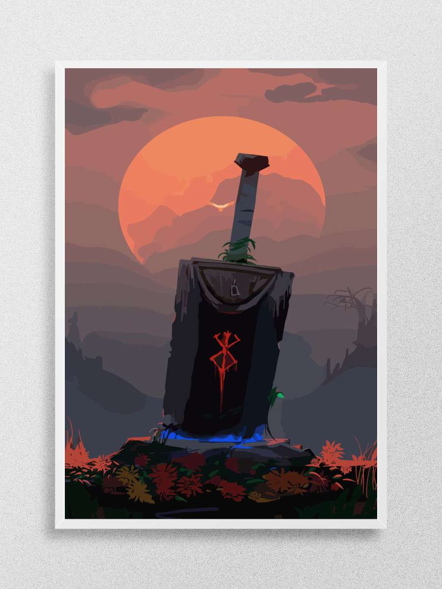 Beserk Anime Poster Çerçevesiz Yüksek Kalite Anime Duvar Poster