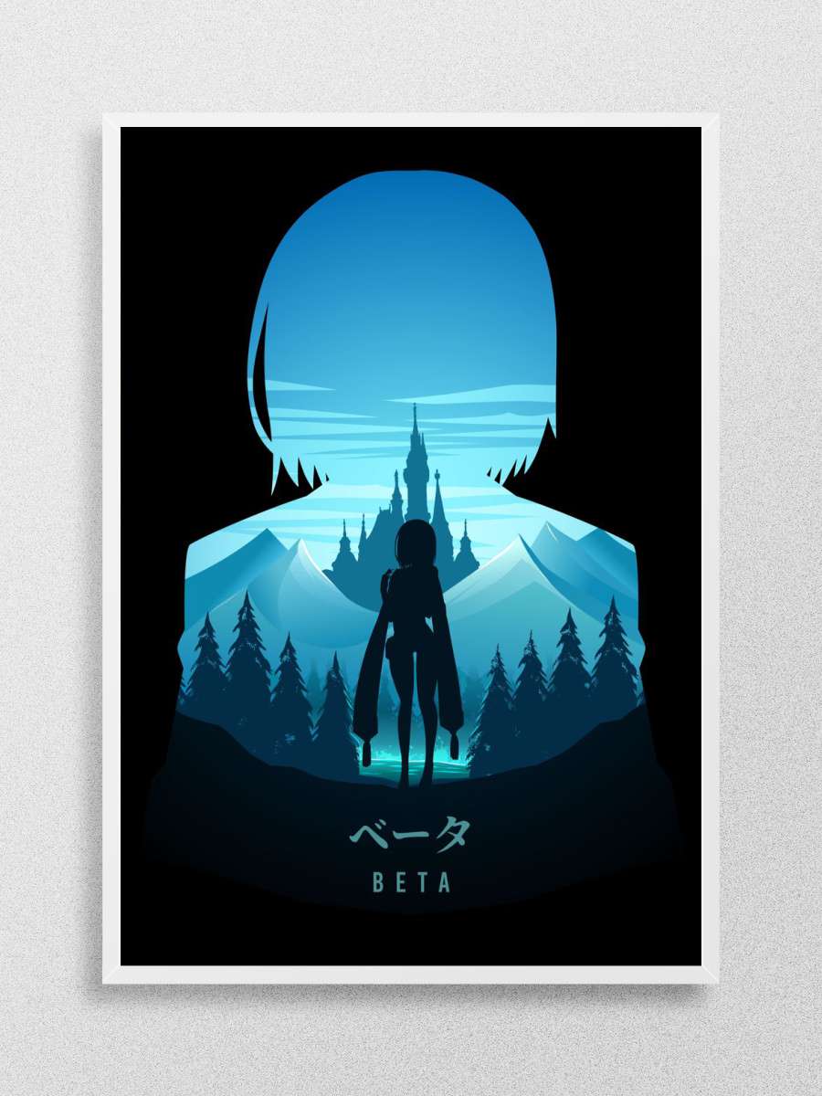 Beta Shadow Garden Anime Poster Çerçevesiz Yüksek Kalite Anime Duvar Poster