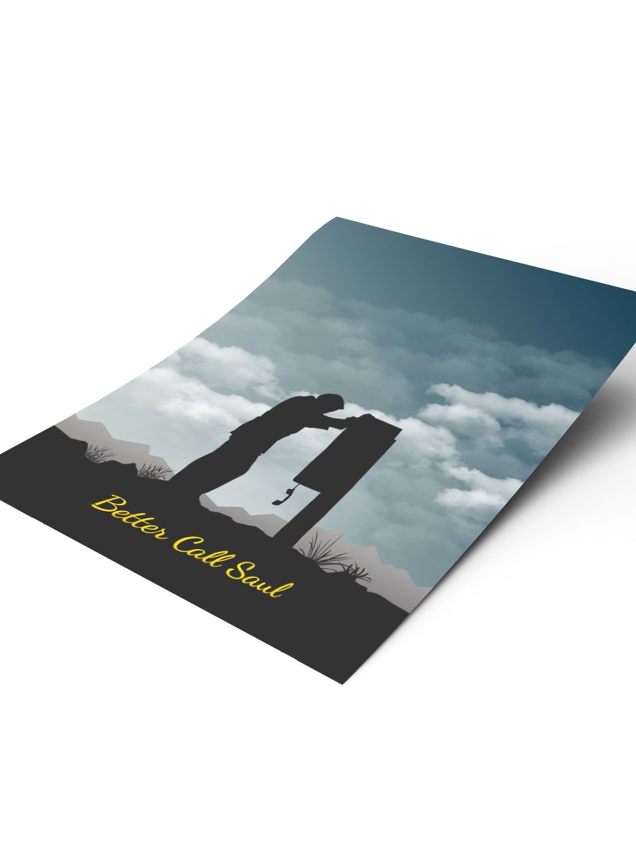 Better Call Saul Poster, Çerçevesiz Tv Film Poster