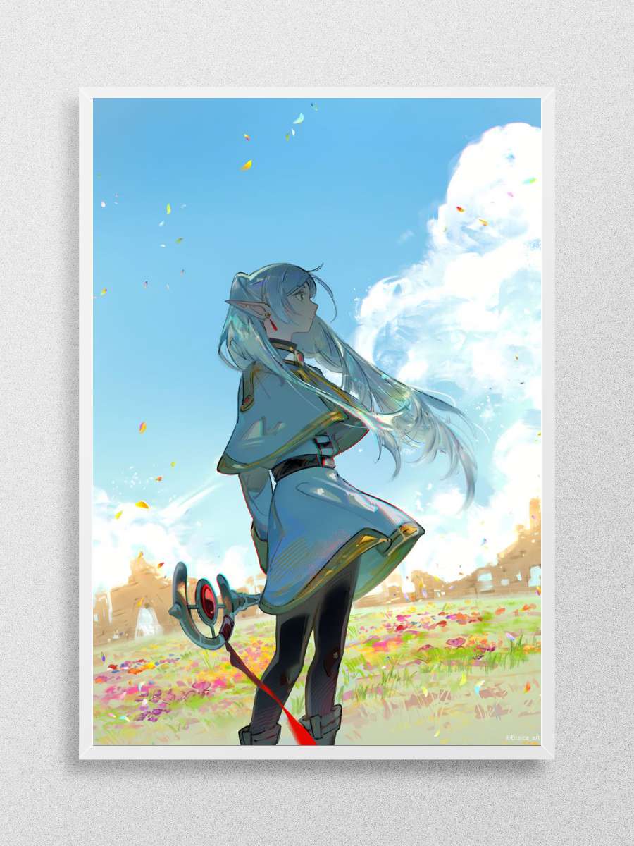 Beyond Journey End Frieren Anime Poster Çerçevesiz Yüksek Kalite Anime Duvar Poster