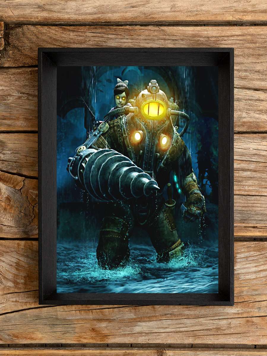 Bioshock Anime Poster Çerçevesiz Yüksek Kalite Anime Duvar Poster
