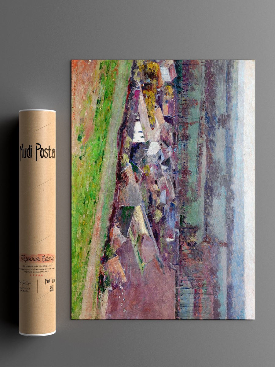 Birds Eye View Tablo Sanatsal Ünlü Ressam Poster Çerçevesiz Yüksek Kalite Poster