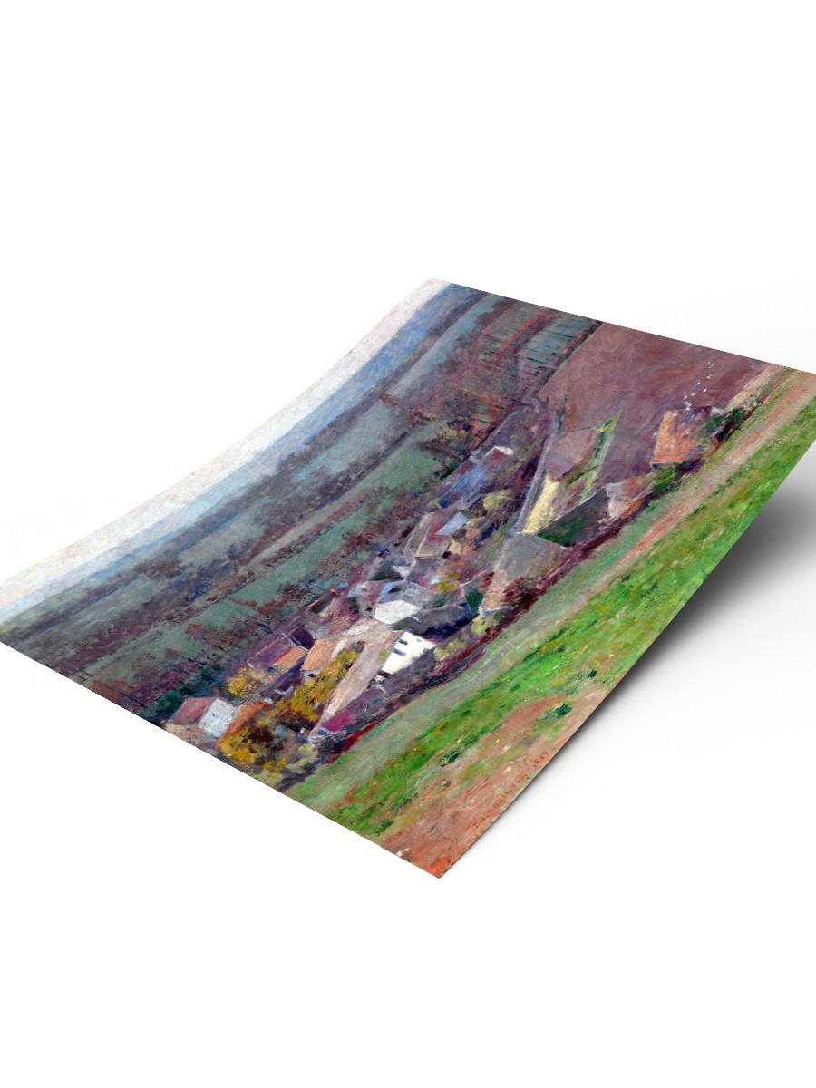 Birds Eye View Tablo Sanatsal Ünlü Ressam Poster Çerçevesiz Yüksek Kalite Poster