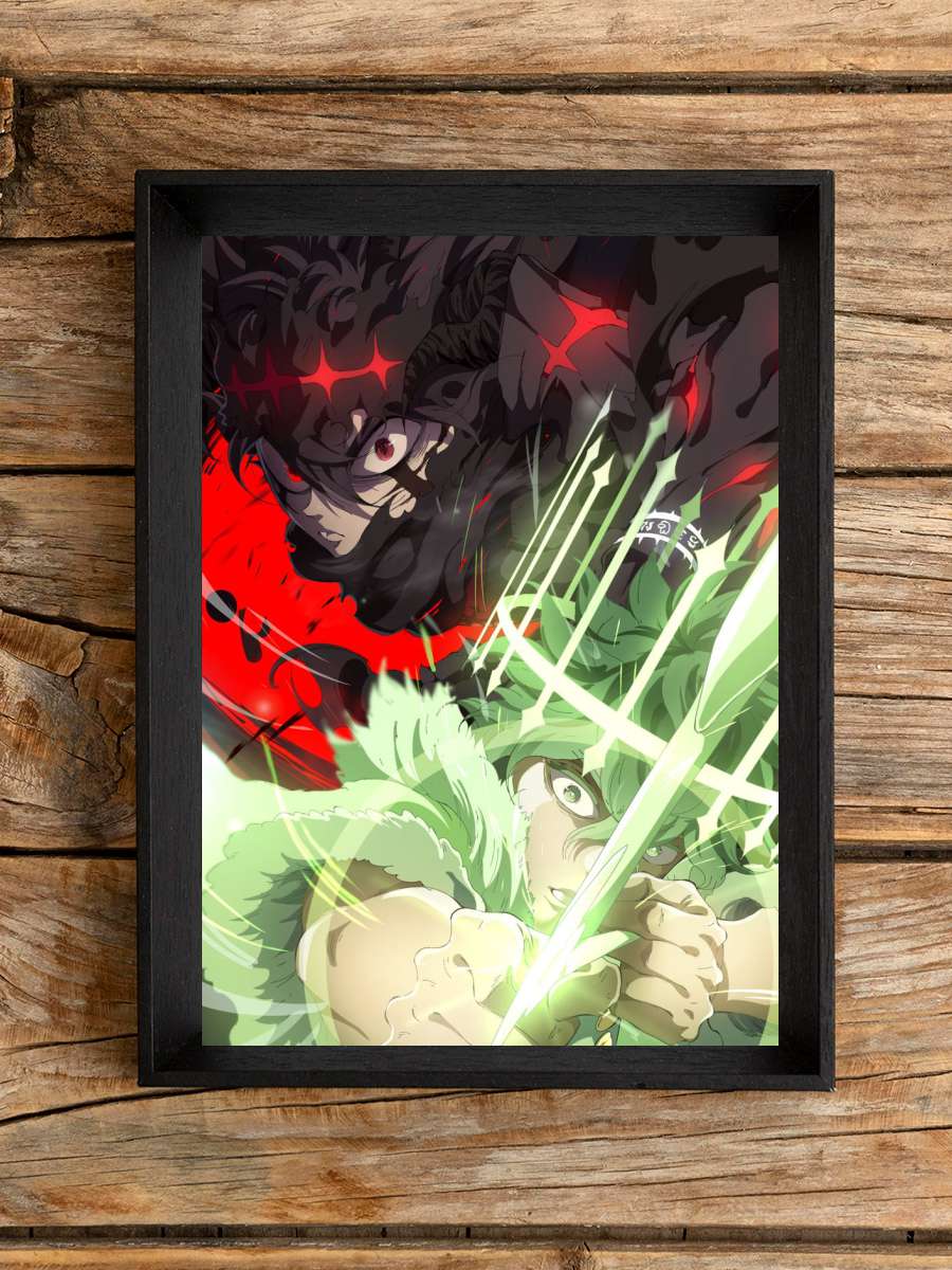 black clover Anime Poster Çerçevesiz Yüksek Kalite Anime Duvar Poster