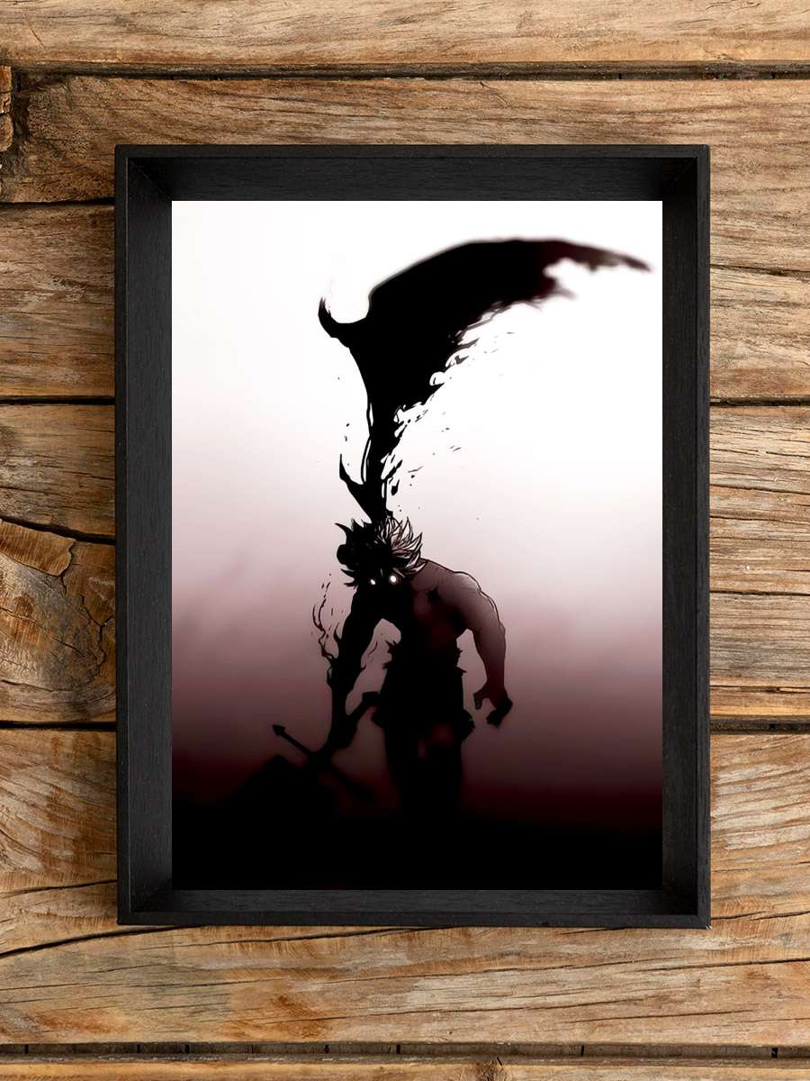 Black Clover Anime Poster Çerçevesiz Yüksek Kalite Anime Duvar Poster