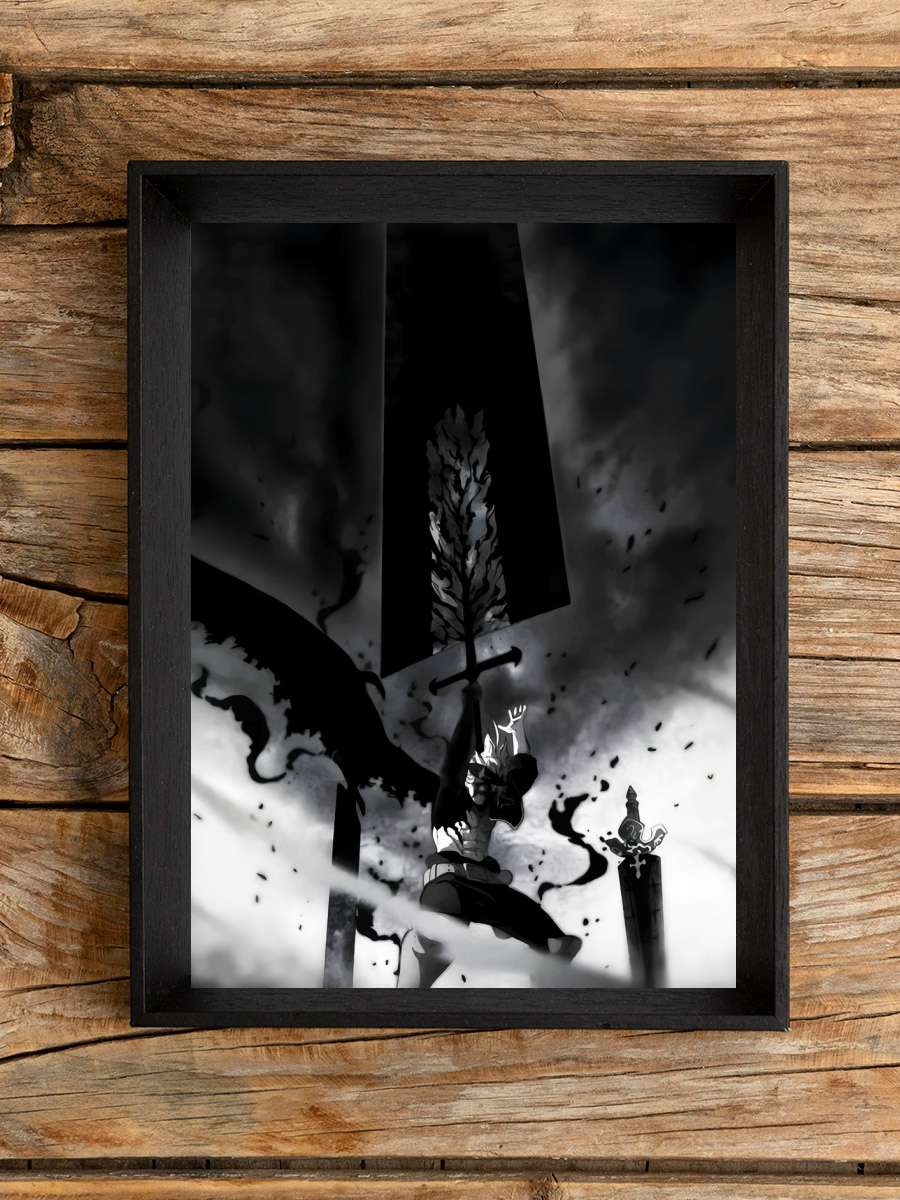 Black Clover Anime Poster Çerçevesiz Yüksek Kalite Anime Duvar Poster