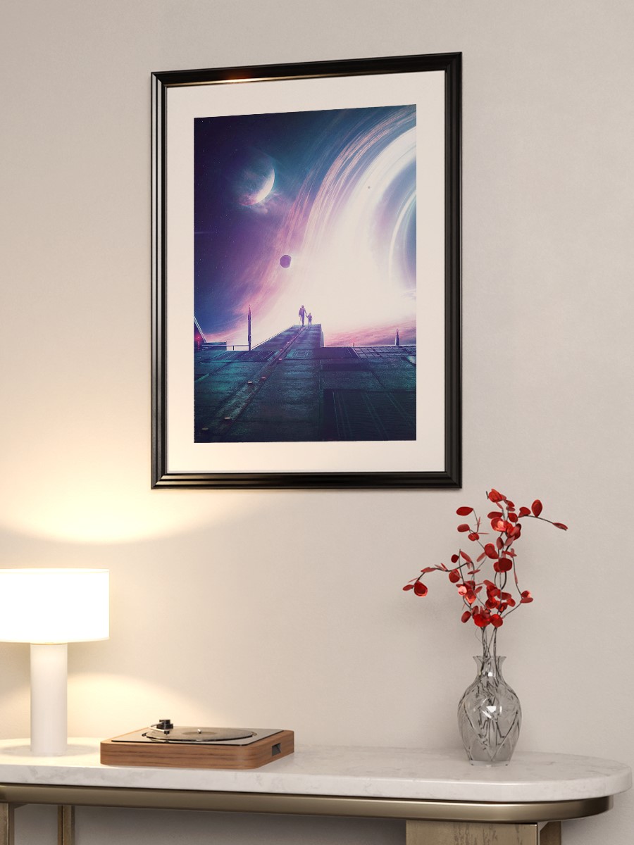Blackhole Poster, Çerçevesiz Tv Film Poster