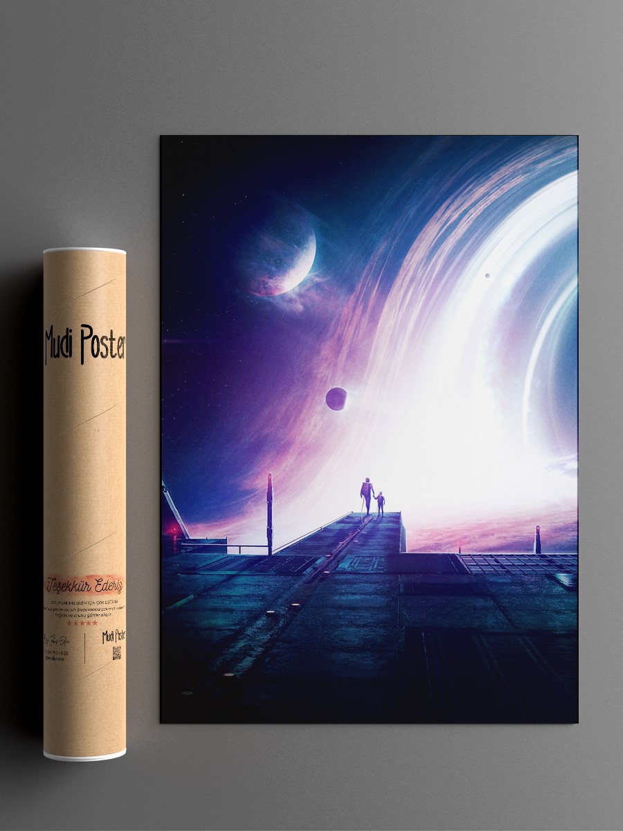 Blackhole Poster, Çerçevesiz Tv Film Poster