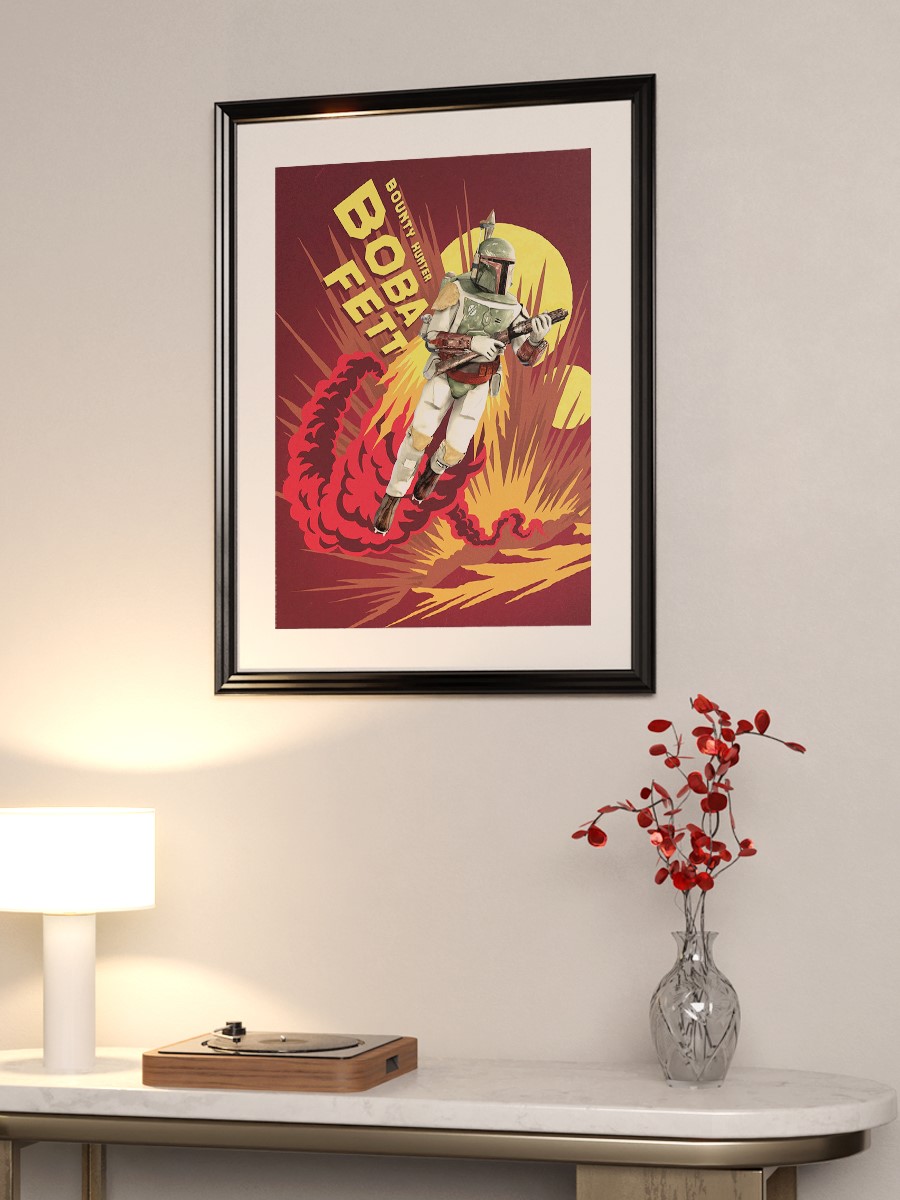 Boba Fett Poster, Çerçevesiz Tv Film Poster