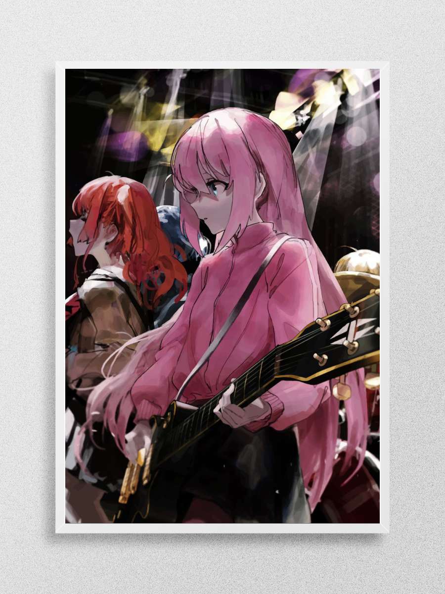 bocchi the rock Anime Poster Çerçevesiz Yüksek Kalite Anime Duvar Poster