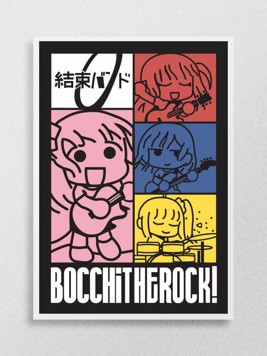 BOCCHI THE ROCK Anime Poster Çerçevesiz Yüksek Kalite Anime Duvar Poster