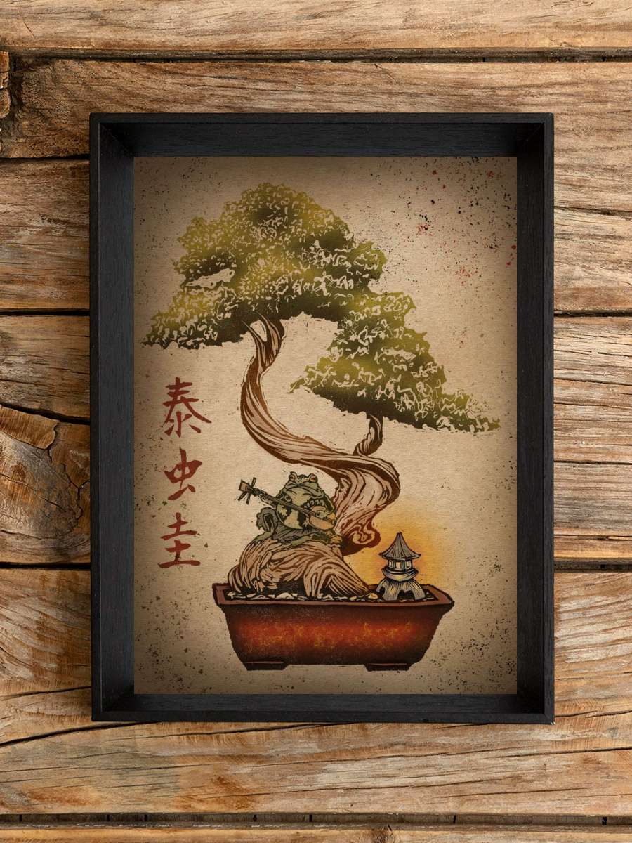 Bonsai Frog Anime Poster Çerçevesiz Yüksek Kalite Anime Duvar Poster