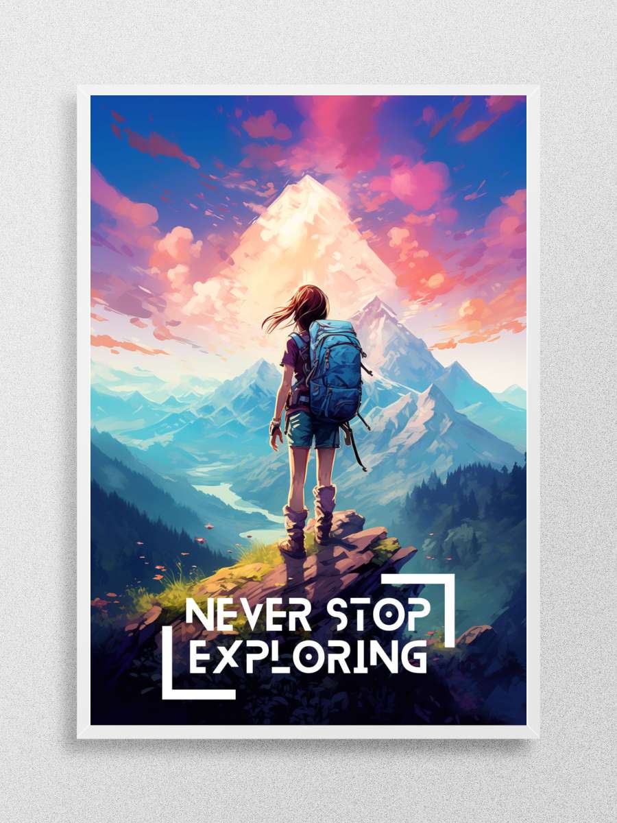 Boundless Horizons Anime Poster Çerçevesiz Yüksek Kalite Anime Duvar Poster