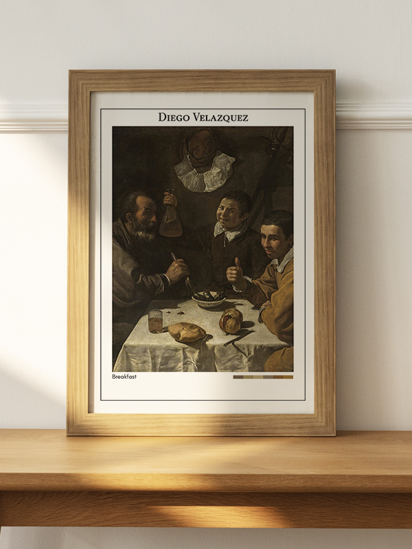 Diego Velazquez Breakfast Poster - En İyi Fiyatlarla