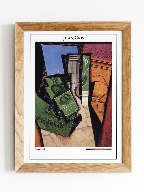 Juan Gris Breakfast Poster