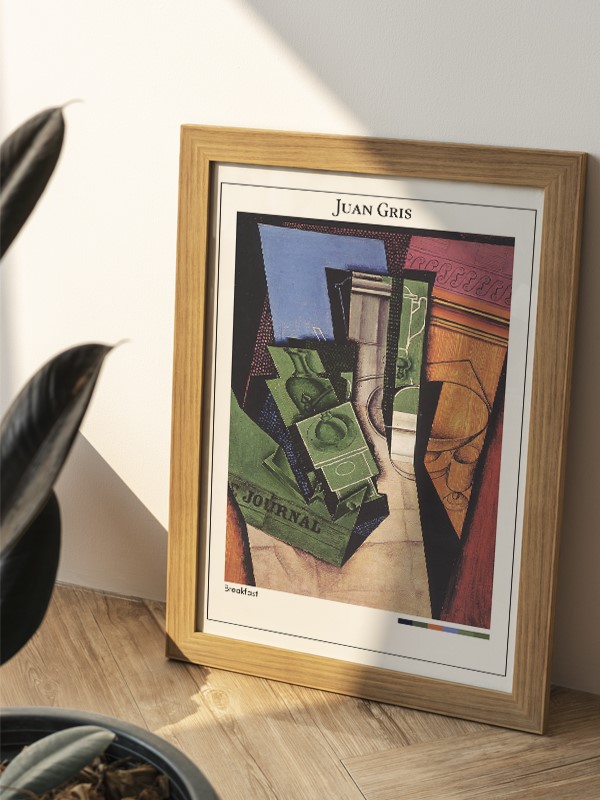 Juan Gris Breakfast Poster