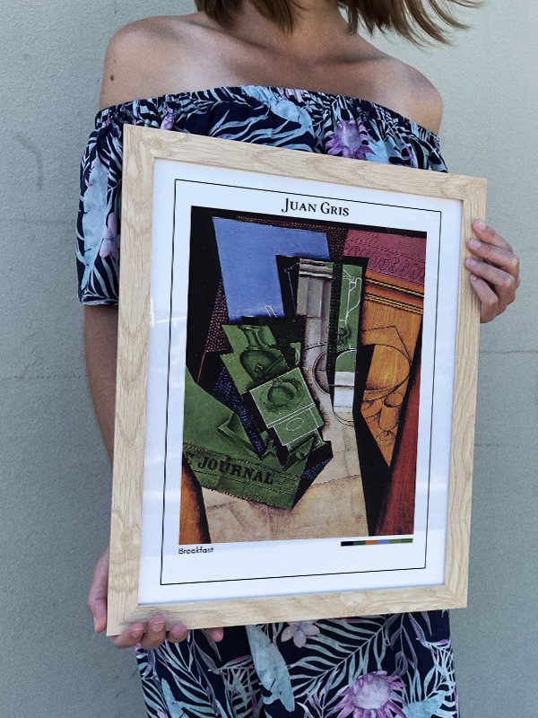 Juan Gris Breakfast Poster