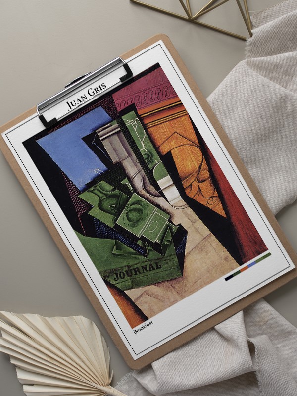 Juan Gris Breakfast Poster