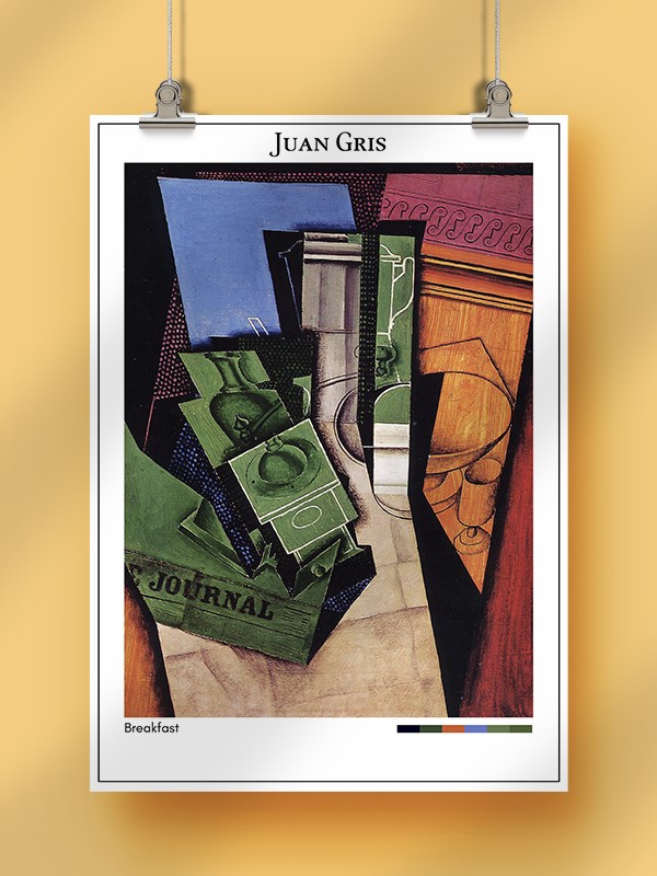 Juan Gris Breakfast Poster
