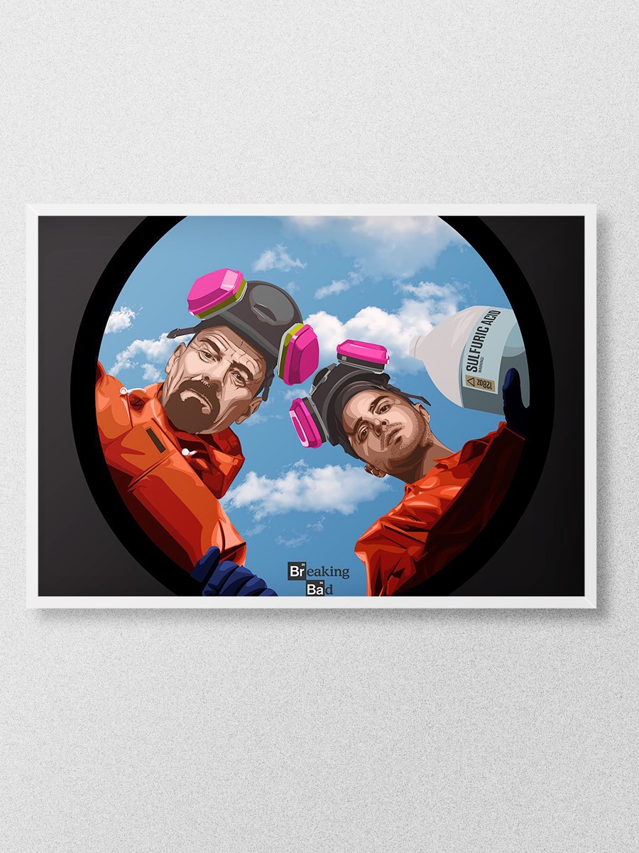 Breaking Bad Poster, Çerçevesiz Tv Film Poster