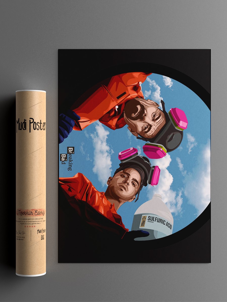 Breaking Bad Poster, Çerçevesiz Tv Film Poster