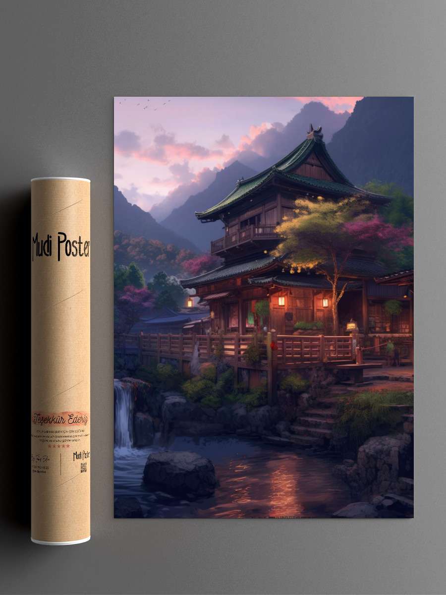 Breathtaking Japan 05 Anime Poster Çerçevesiz Yüksek Kalite Anime Duvar Poster