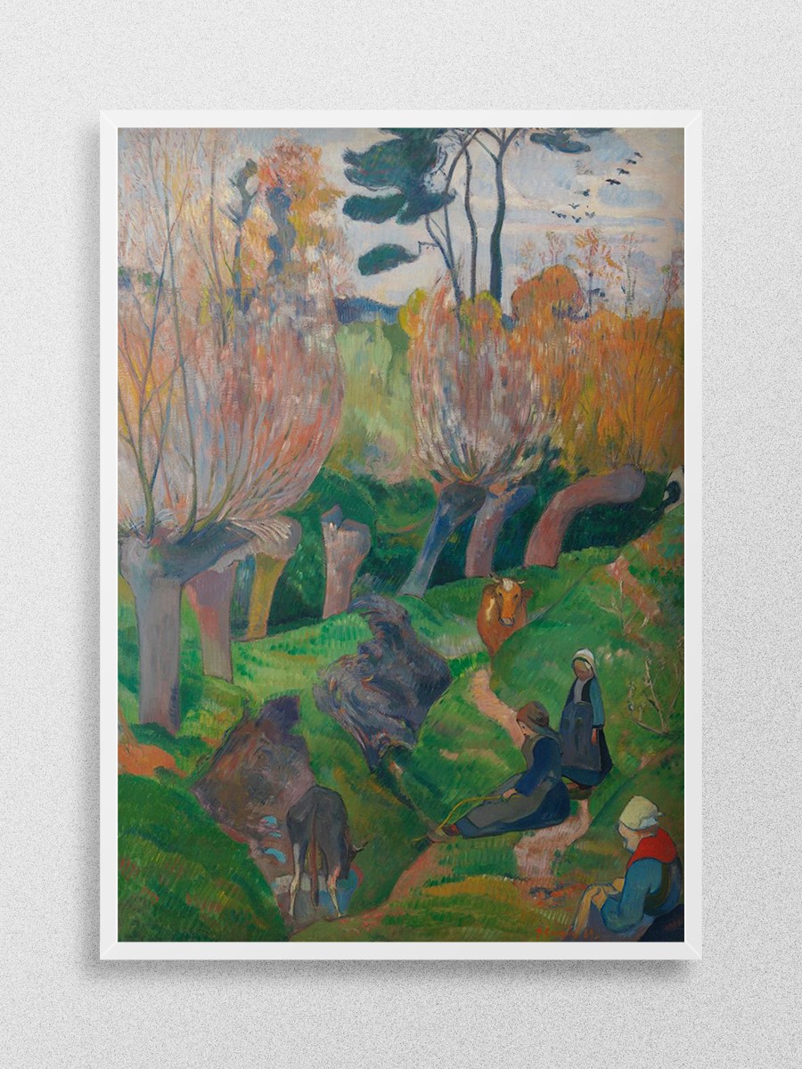 Brittany Landscape  Tablo Sanatsal Ünlü Ressam Poster Çerçevesiz Yüksek Kalite Poster