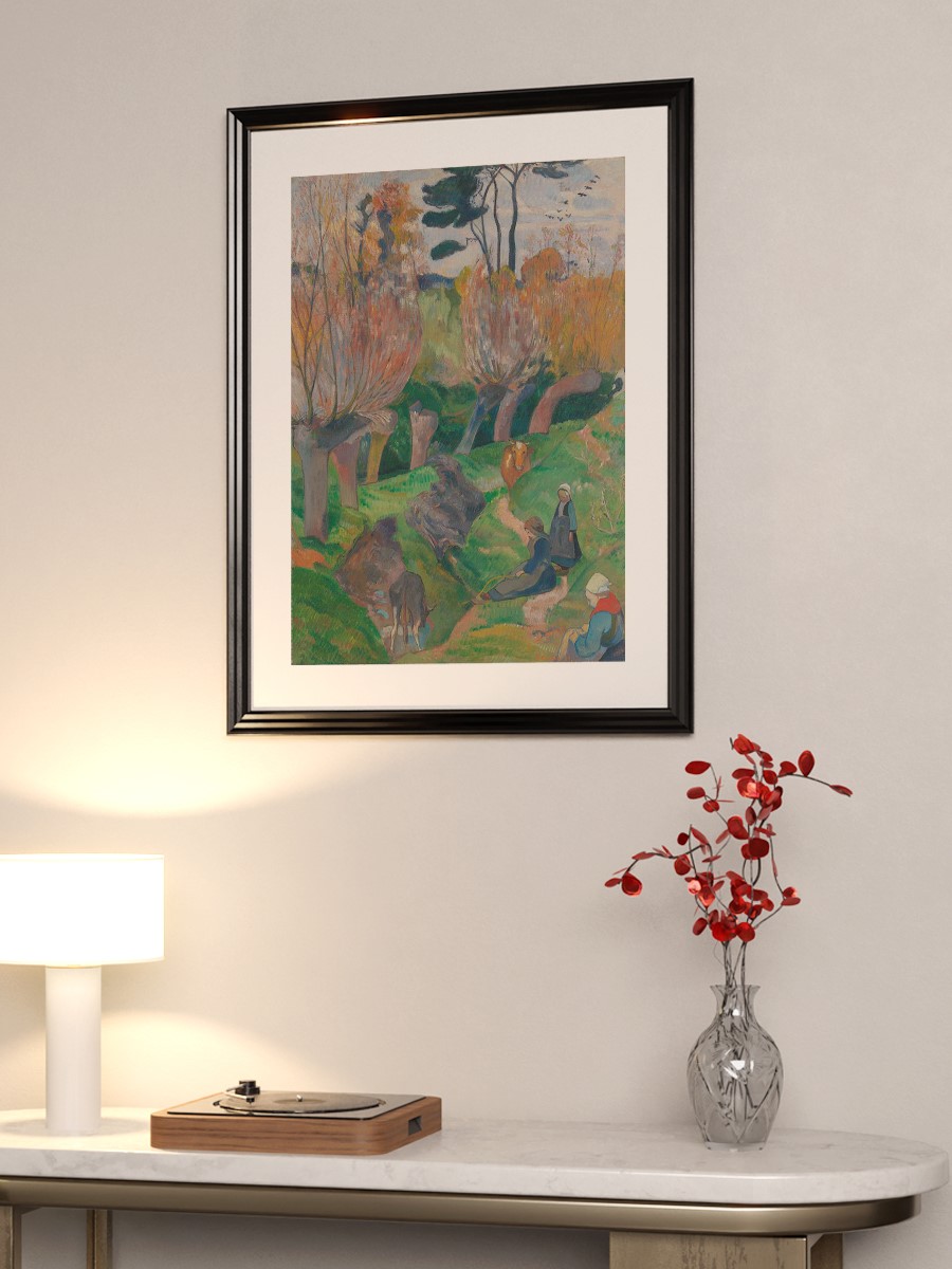 Brittany Landscape  Tablo Sanatsal Ünlü Ressam Poster Çerçevesiz Yüksek Kalite Poster