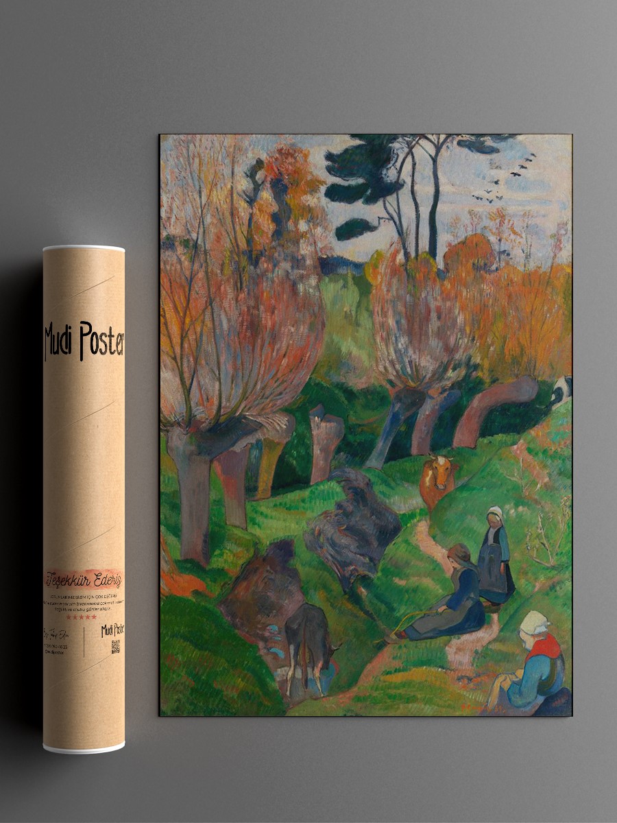 Brittany Landscape  Tablo Sanatsal Ünlü Ressam Poster Çerçevesiz Yüksek Kalite Poster