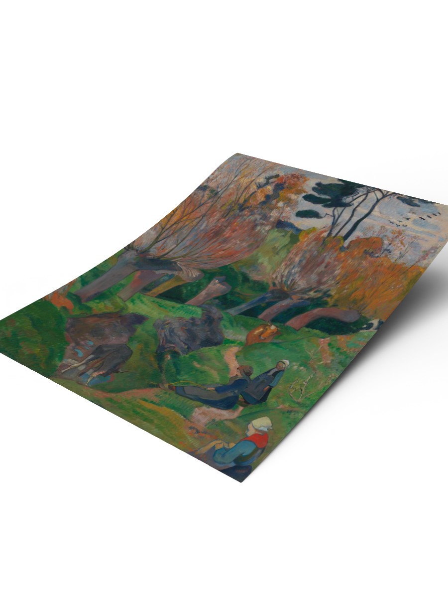 Brittany Landscape  Tablo Sanatsal Ünlü Ressam Poster Çerçevesiz Yüksek Kalite Poster