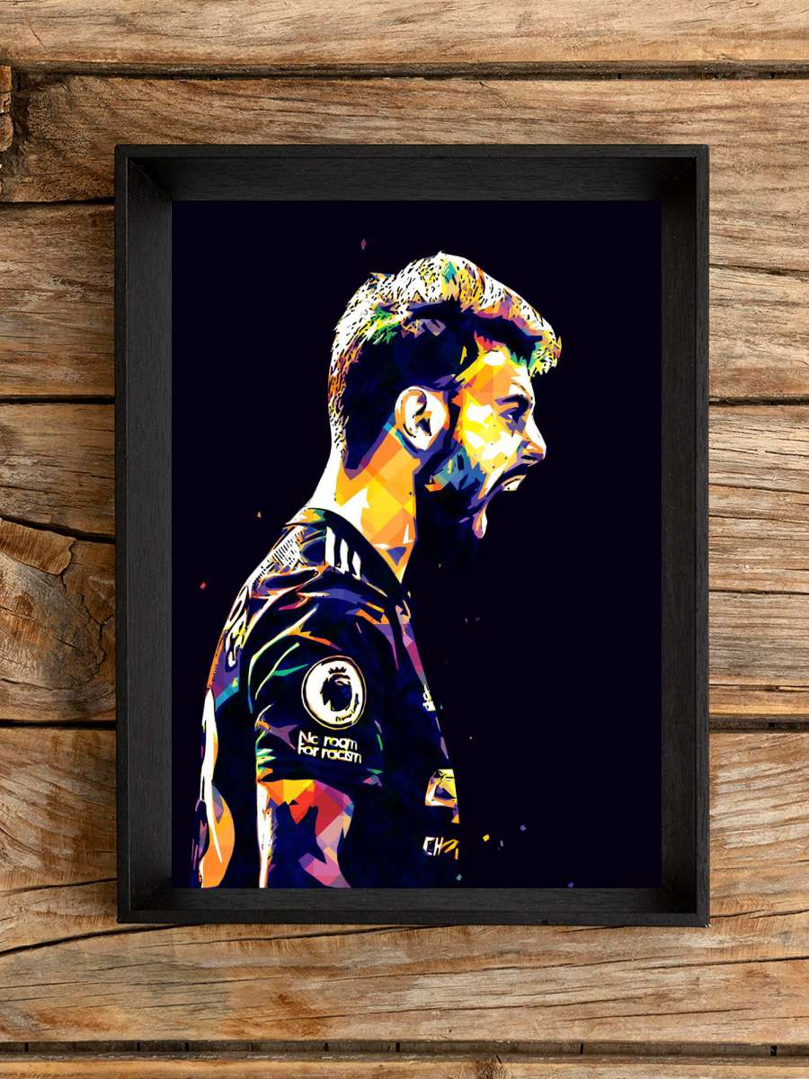 Bruno Fernandez Futbol Poster Çerçevesiz Yüksek Kalite Futbolcu Duvar Poster