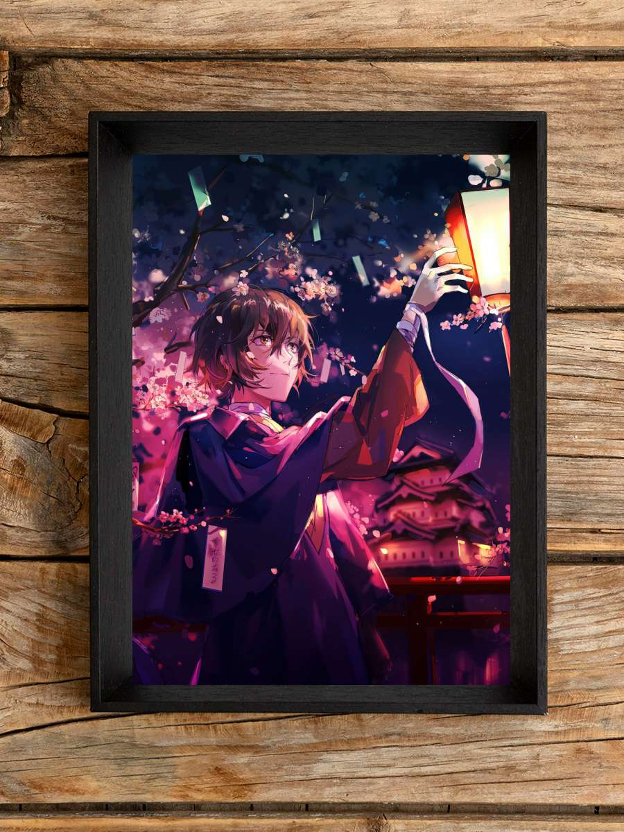 Bungo Stray Dogs Dazai Anime Poster Çerçevesiz Yüksek Kalite Anime Duvar Poster
