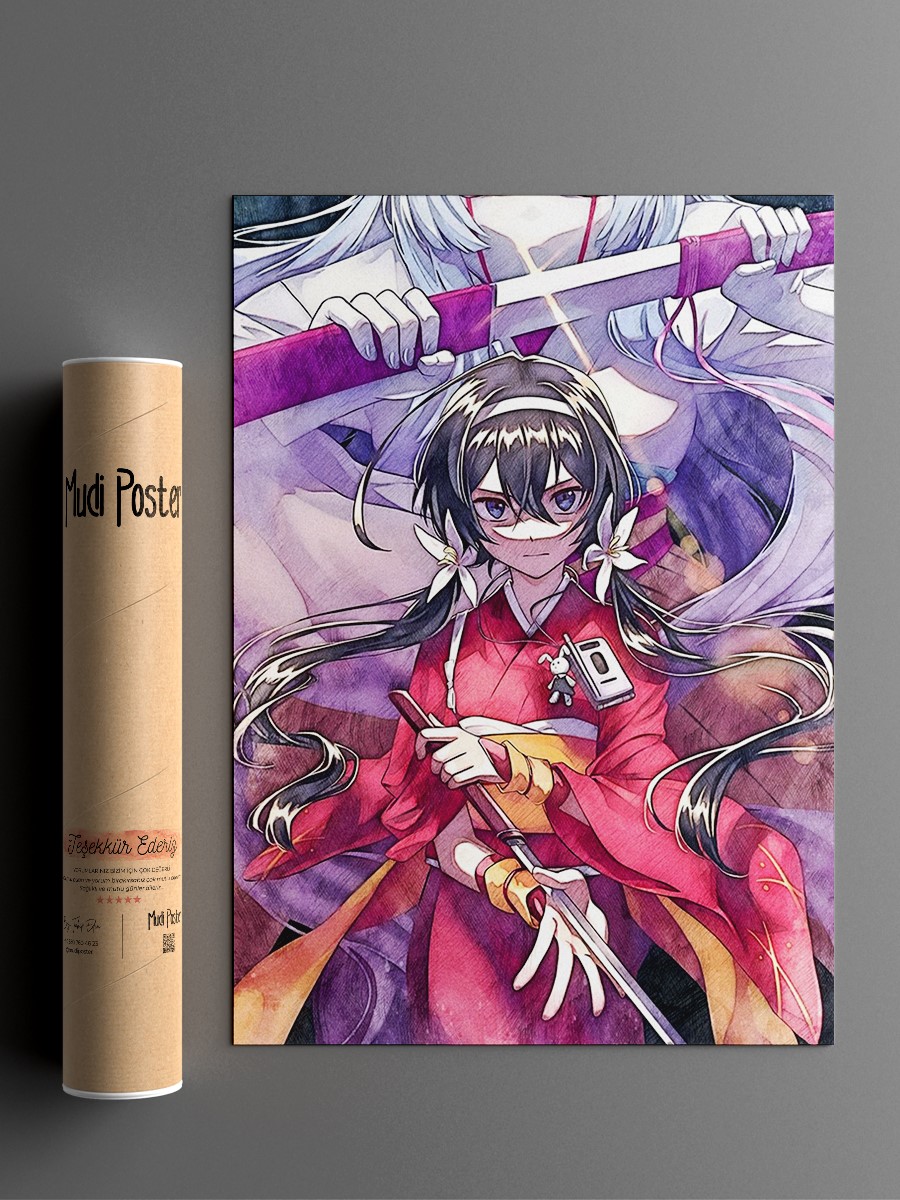 Bungo Stray Dogs Anime Poster Çerçevesiz Yüksek Kalite Anime Duvar Poster