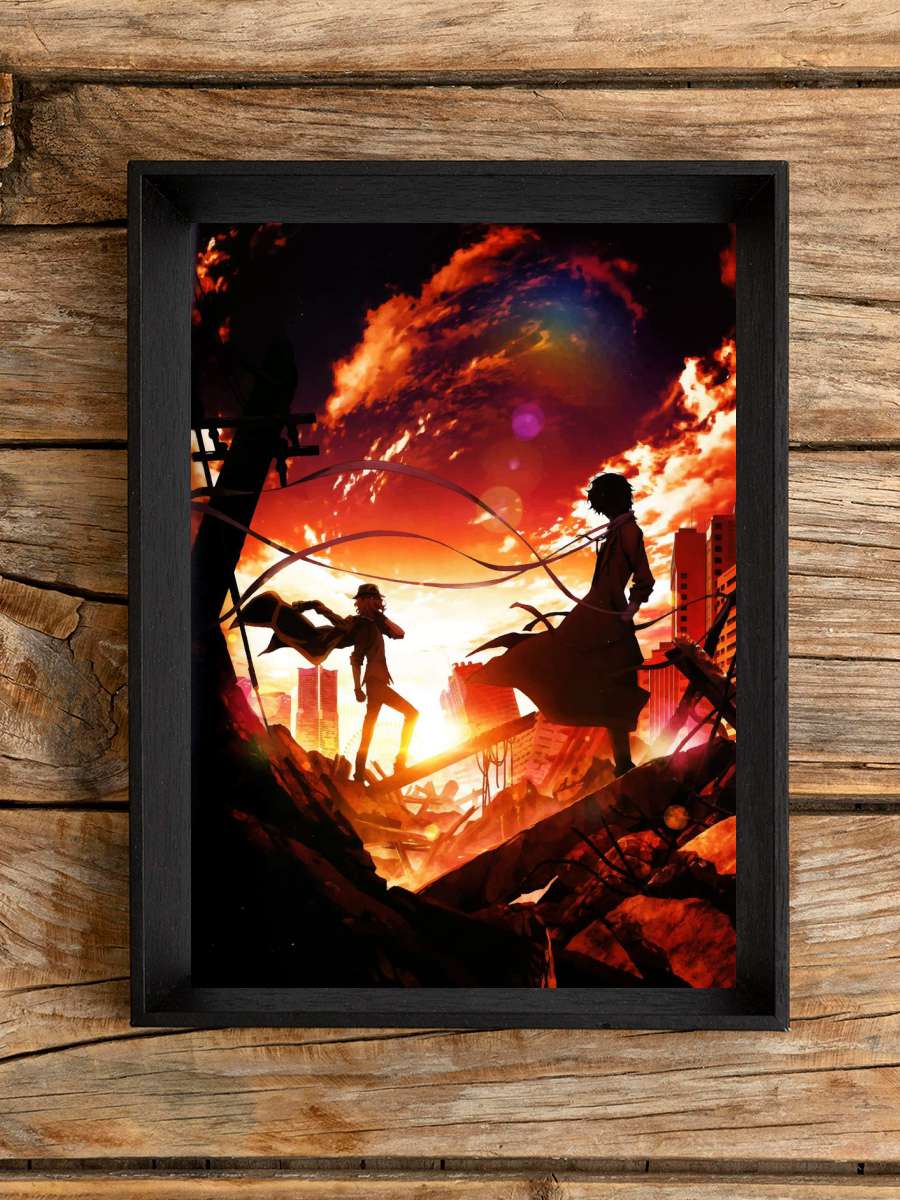 bungou stray dogs Anime Poster Çerçevesiz Yüksek Kalite Anime Duvar Poster
