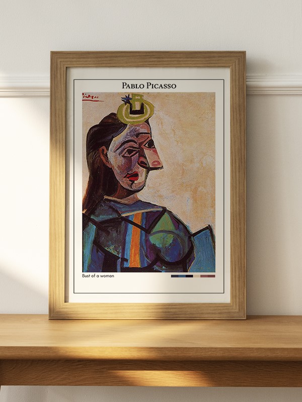 Pablo Picasso Bust of a woman Poster - En İyi Fiyatlarla