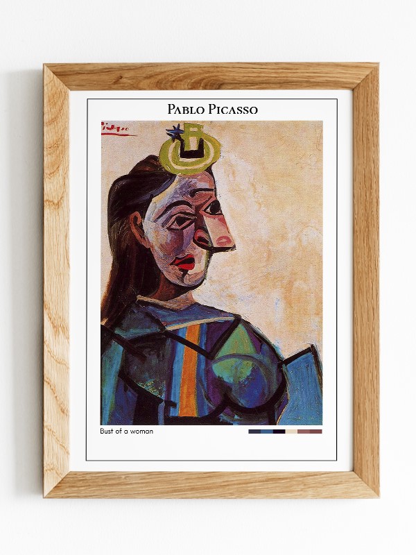 Pablo Picasso Bust of a woman Poster