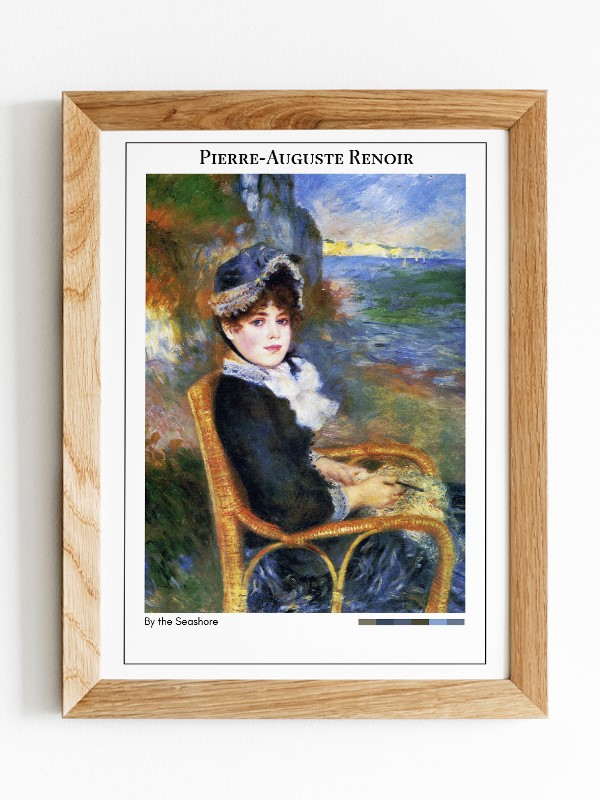 Pierre-Auguste Renoir By the Seashore Poster