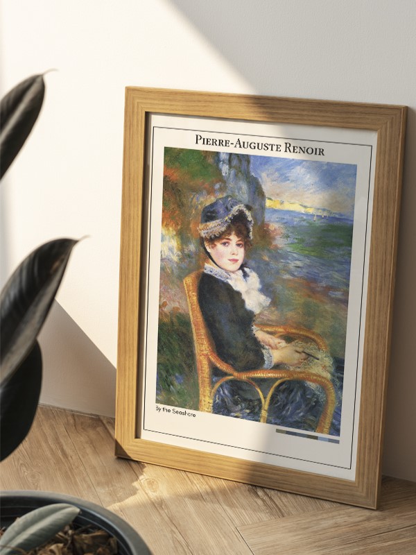 Pierre-Auguste Renoir By the Seashore Poster