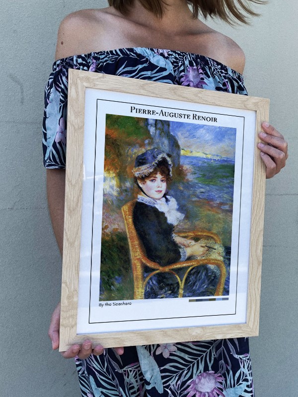 Pierre-Auguste Renoir By the Seashore Poster