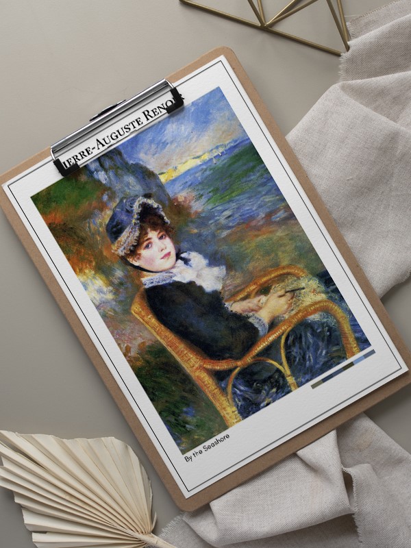 Pierre-Auguste Renoir By the Seashore Poster
